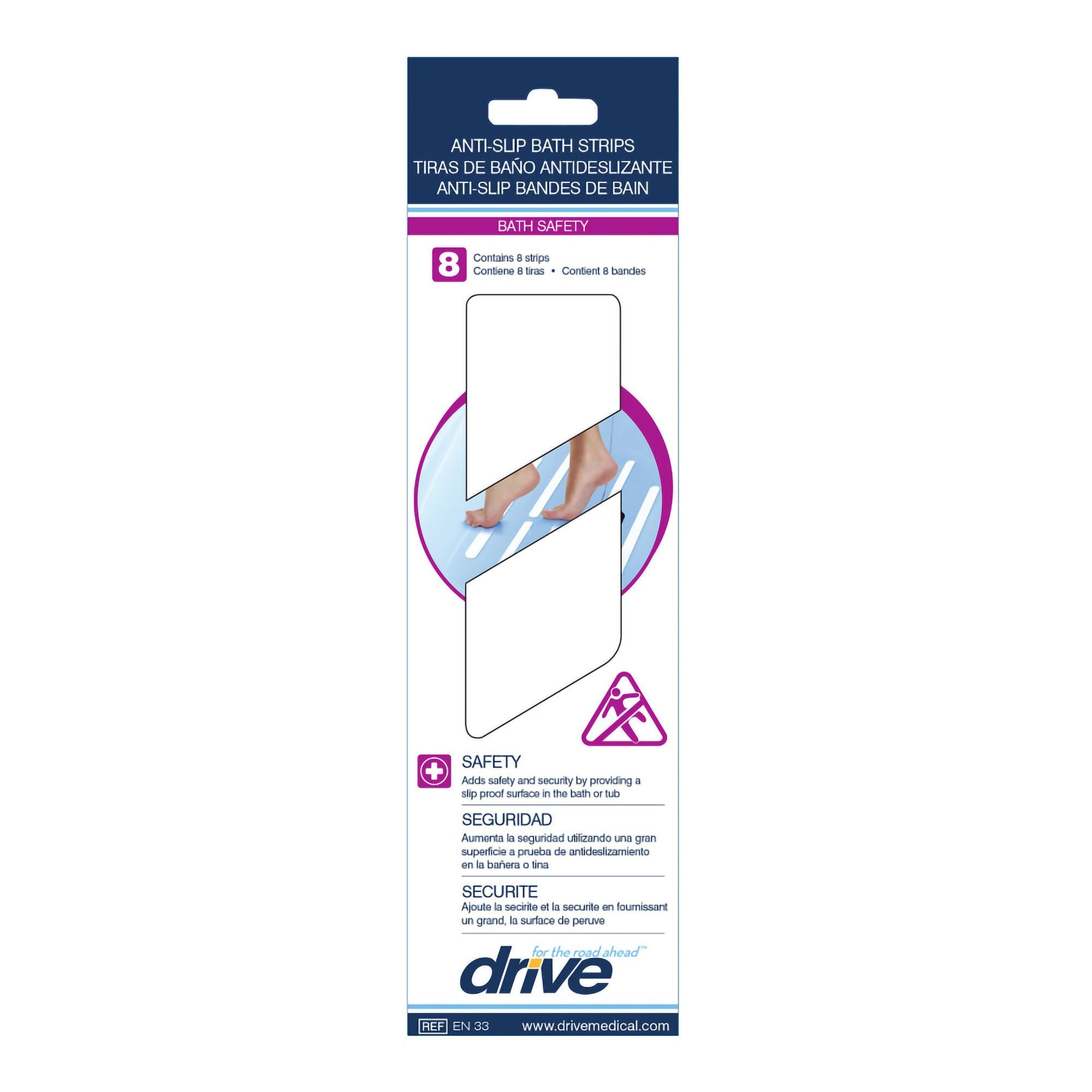 drive Tub & Stair Safety Treads (Each of 8)