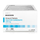 McKesson Calcium Carbonate Antacid Tablets, Mint Flavor (Case of 3000)