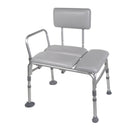 drive Aluminum Knocked Down Bath Transfer Bench, 17¾ – 21¾ Inch Seat Height (Each)