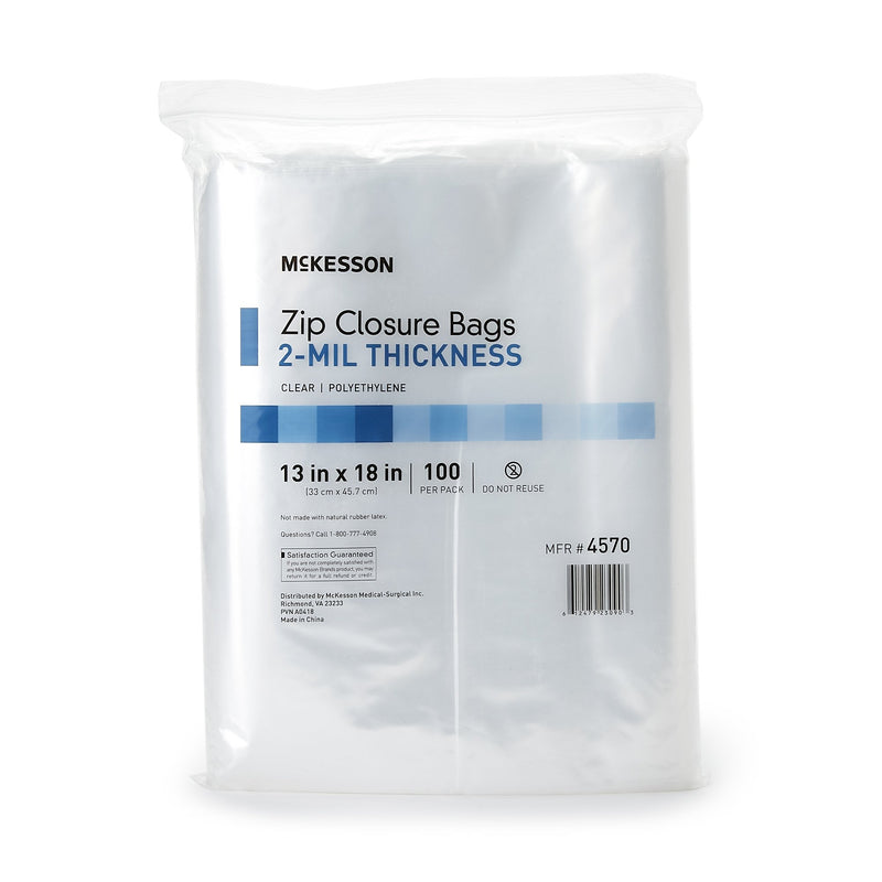 McKesson Zip Closure Bag, 13 x 18 Inch (Case of 1000)