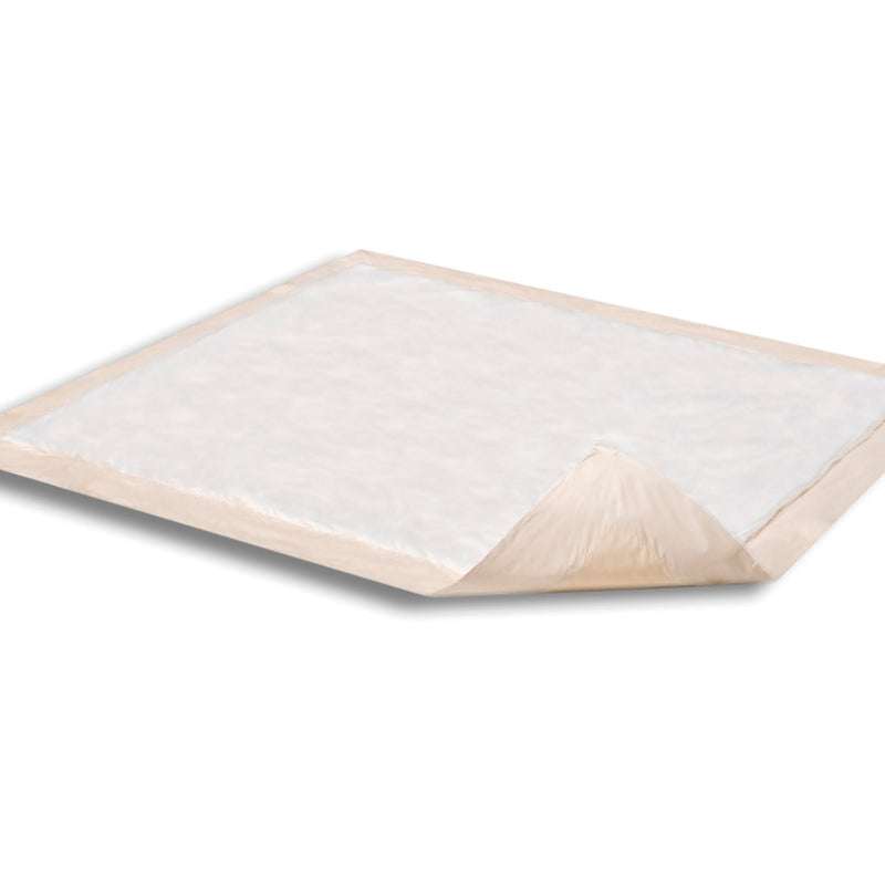 Attends Care Dri-Sorb Advanced Underpads, Heavy Absorbency, Disposable, Peach, 30" x 30" (10/EA)