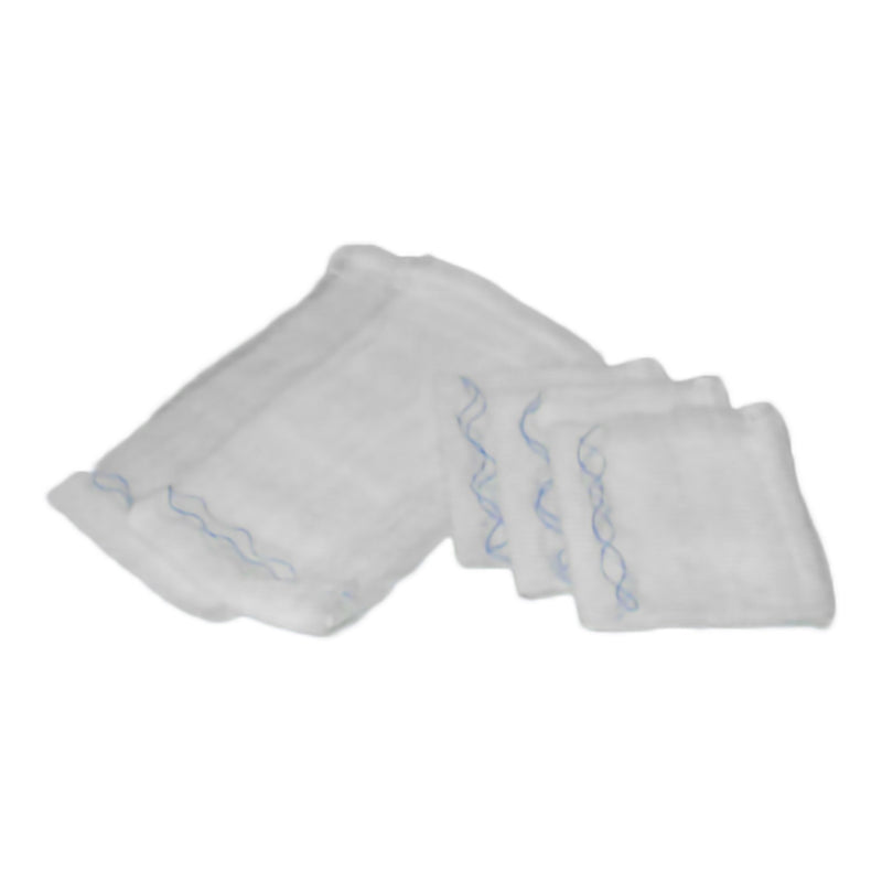 McKesson Sterile X-ray Detectable Gauze Sponge, 4 x 8 Inch, 12-Ply (Case of 48)