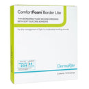 Sion Brands LLC ComfortFoam Border Lite Thin Bordered Foam Wound Dressing, 2 x 2 Inch (10/BX) 
