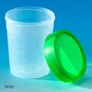 CONTAINER SPECIMEN 4OZ NS PPGRN SCREWCAP BULK 500/CS