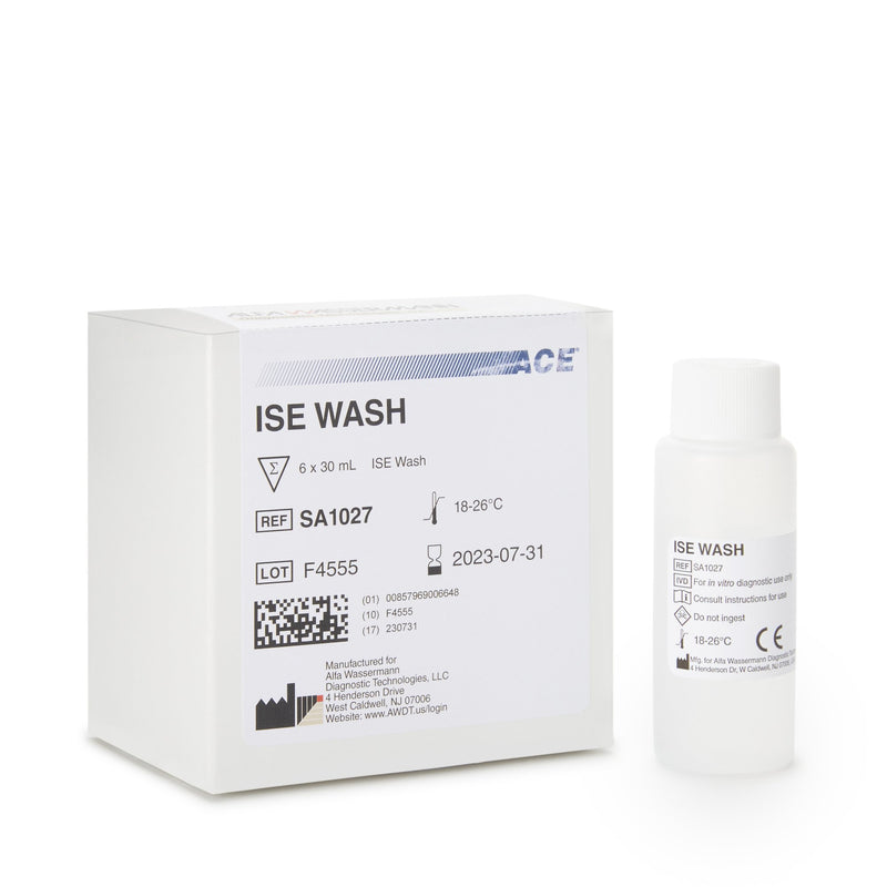 ACE ISE CAL A ISE Wash Solution for use with Ion Selective Electrode systems (Pack of 6)
