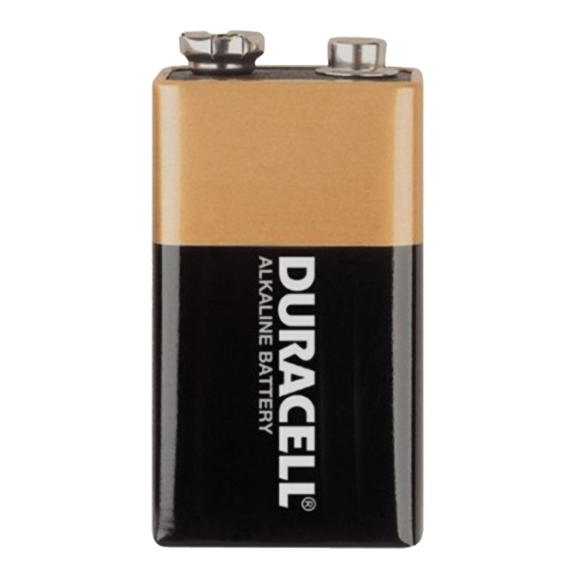 Procter & Gamble Alkaline Battery Duracell Coppertop 9V Cell 9 Volt Disposable 1 Pack 