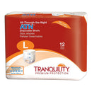 Principle Business Enterprises Tranquility ATN Incontinence Brief, Large (96/CS) 
