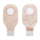 Hollister New Image Transparent Colostomy Pouch, Pre-cut to Fit 70 mm Stomas, Blue Match (10/BX) 