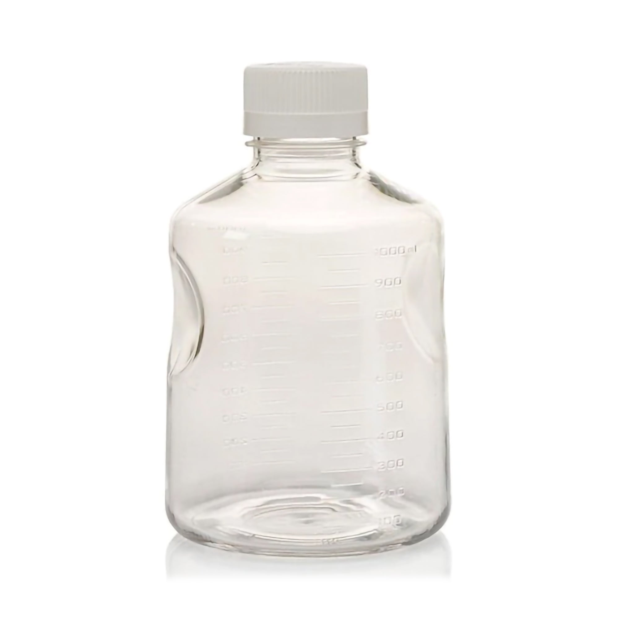 Thermo Scientific Filter Storage Bottle Nalgene Rapid-Flow Wide Mouth Polystyrene / Polyethylene 1,000 mL (32 oz.) (12/CS) 