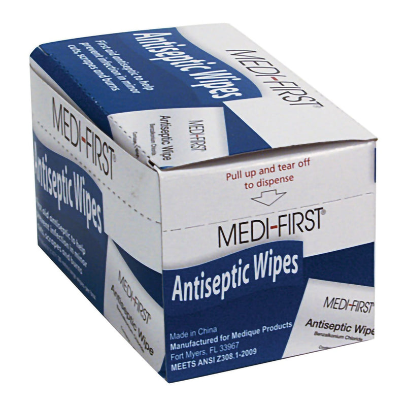 Medi-First First Aid Kit Refill Antiseptic Skin Towelette, 5 x 7 Inch (Case of 400)