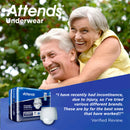 Attends Overnight Underwear with Extended Wear Protection, Medium (Case of 64)