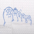 McKesson Brand McKesson Nonsterile White / Blue Cartoon Toes Procedure Towel, 13 x 18 Inch (500/CS) 