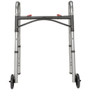 McKesson Aluminum Folding Walker, 25 – 32¼ Inch Height (Case of 4)