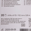 3M White Polyester Undercast Cast Padding, 4 Inch x 4 Yard (Case of 80)