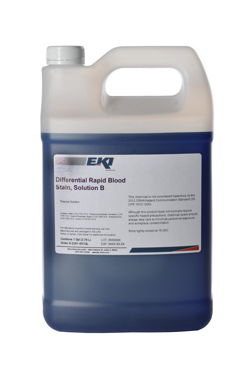 EK Industries Inc Differential Rapid Stain Solution B 1 gal. (4/CS)