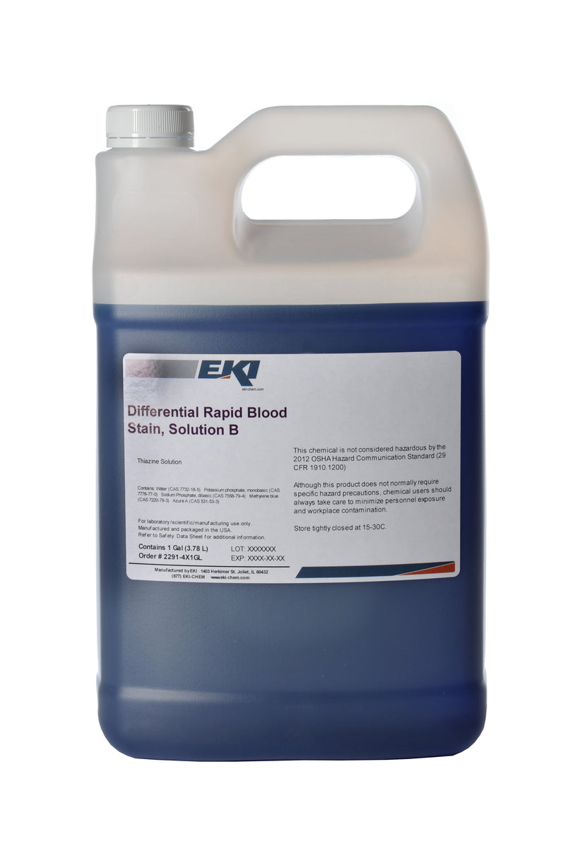 EK Industries Inc Differential Rapid Stain Solution B 1 gal. (4/CS)