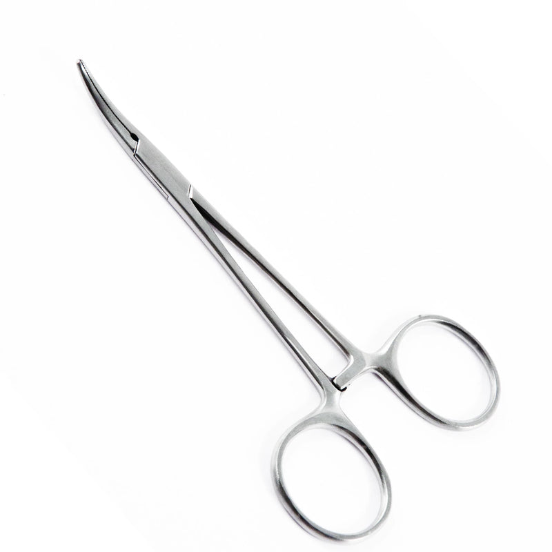 Merit Sterile Halsted Mosquito Hemostatic Forceps - 5", Curved, Disposable, CS 25 - 96-2539m
