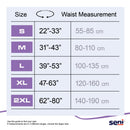 TZMO USA Inc Seni Active Super Plus Overnight Heavy Absorbent Underwear, Large (72/CS) 
