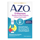 AZO D-Mannose Ready to Mix Packets, Pack of 10 (Case of 120)