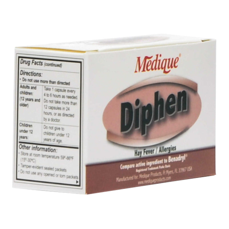 Diphen Diphenhydramine Allergy Relief (Case of 600)