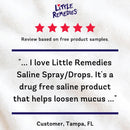 Little Remedies Saline Spray + Drops 