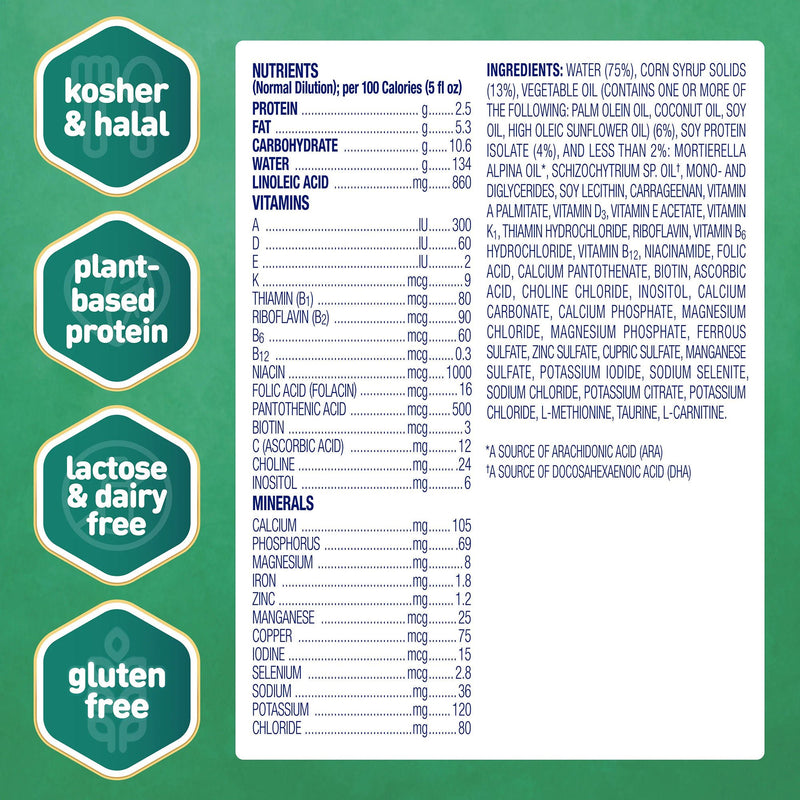 Enfamil ProSobee Lipil Concentrate Infant Formula, 13-ounce Can