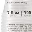 McKesson Polypropylene Drinking Cup, 7 oz., Clear (Case of 2000)