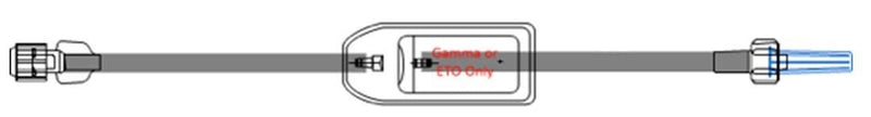 IV Extension Set ICU Macro Bore 8 Inch Tubing With Filter Sterile (Case of 50)