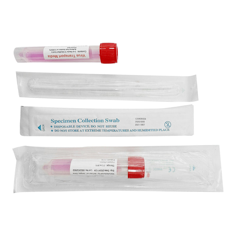 Virology Testing Products Nasopharyngeal Collection and Transport System (Box of 100)