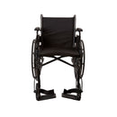 McKesson Lightweight Wheelchair, 18 Inch Seat Width (Each)