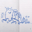 McKesson Nonsterile White / Blue Cartoon Toes Procedure Towel, 13 x 18 Inch (Case of 500)