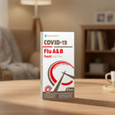 GenaCheck COVID-19/Flu A & B Rapid Self-Test (Case of 288)