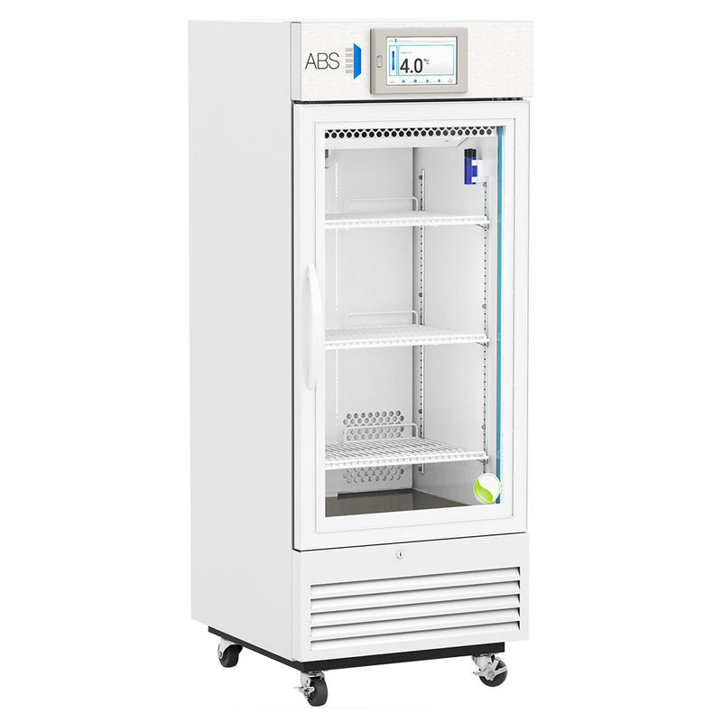 Upright Refrigerator ABS Laboratory Use 12 cu.ft 1 Glass Swing Door Cycle Defrost (Each)