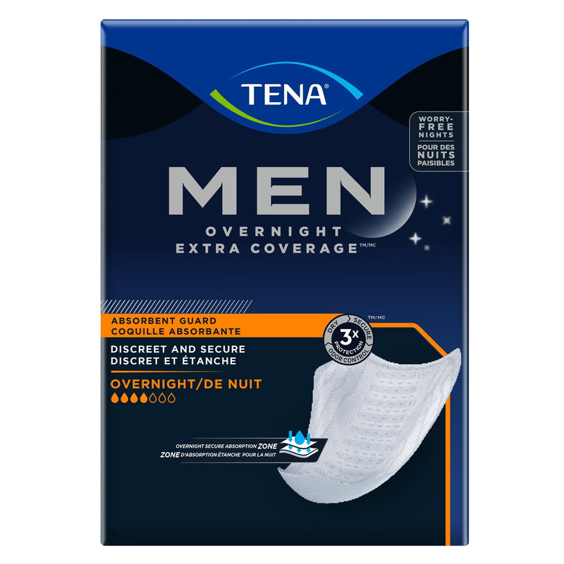 Tena Men Overnight Extra Coverage Guards (90/CS) 