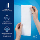 TotalDry Maximum Absorbency Incontinence Liner, 11-Inch Length (Case of 6 Bags)