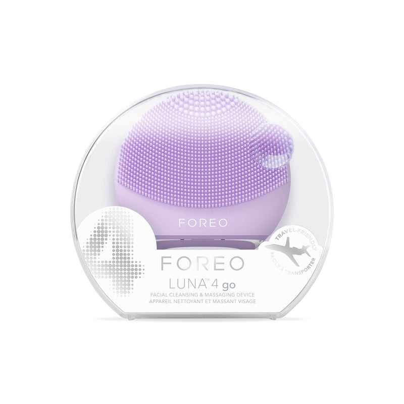 LUNA 4 go Portable Facial Cleansing Device, Lavender 