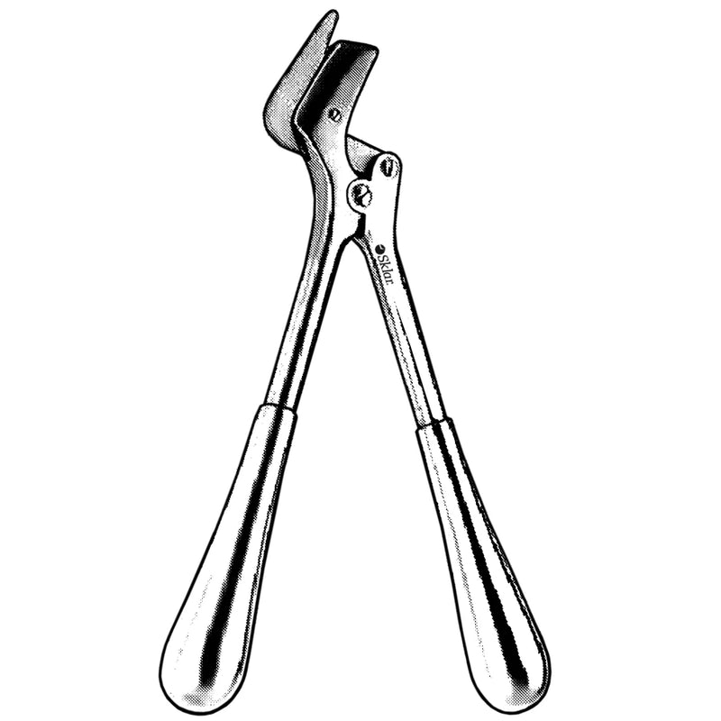 Sklar Stille Plaster Cast Shears 7-3/4", Angled, Serrated - 11-1608