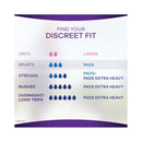 Procter & Gamble Always Discreet Bladder Control Pad, One Size Fits Most (162/CS) 