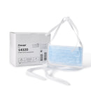 Aspen Surgical Products Surgical Mask Precept FluidGard 160 Anti-fog Foam ASTM Level 3 Tie Closure One Size Fits Most (300/CS) 