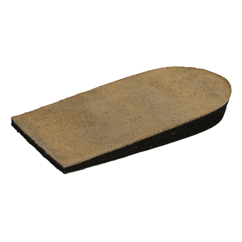 Heel Lift Level-Rite Rubber / Synthetic Suede Women 12 and up / Men 11 and up Brown 