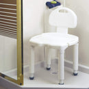 Compass Health Brands Carex Universal Bath Seat with Back, 400-lb Capacity 