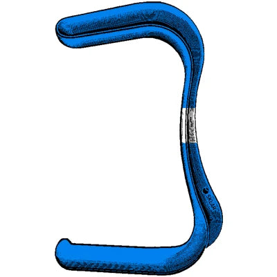 Sklar Blue Electrosurgical Sims Retractor - 91-5212 
