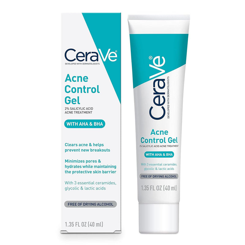 Loreal USA CeraVe 2% Salicylic Acid Acne Control Gel, 1.35-ounce Tube 