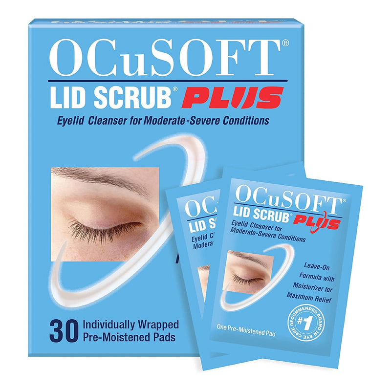 Ocusoft OCuSOFT Lid Scrub Plus Eyelid Cleanser (30/BX) 