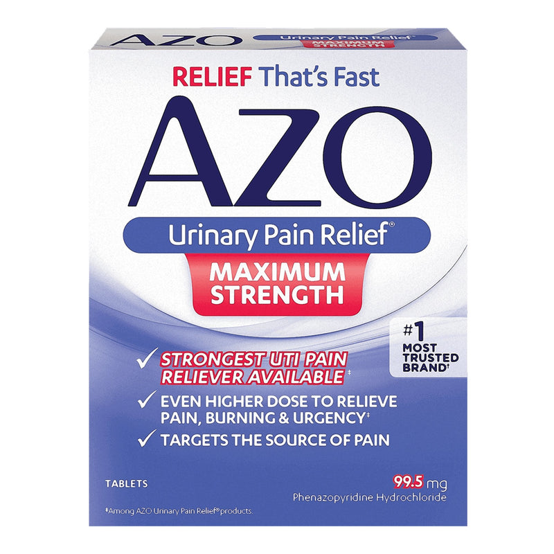 i-Health Inc AZO Maximum Strength Phenazopyridine Urinary Pain Relief 