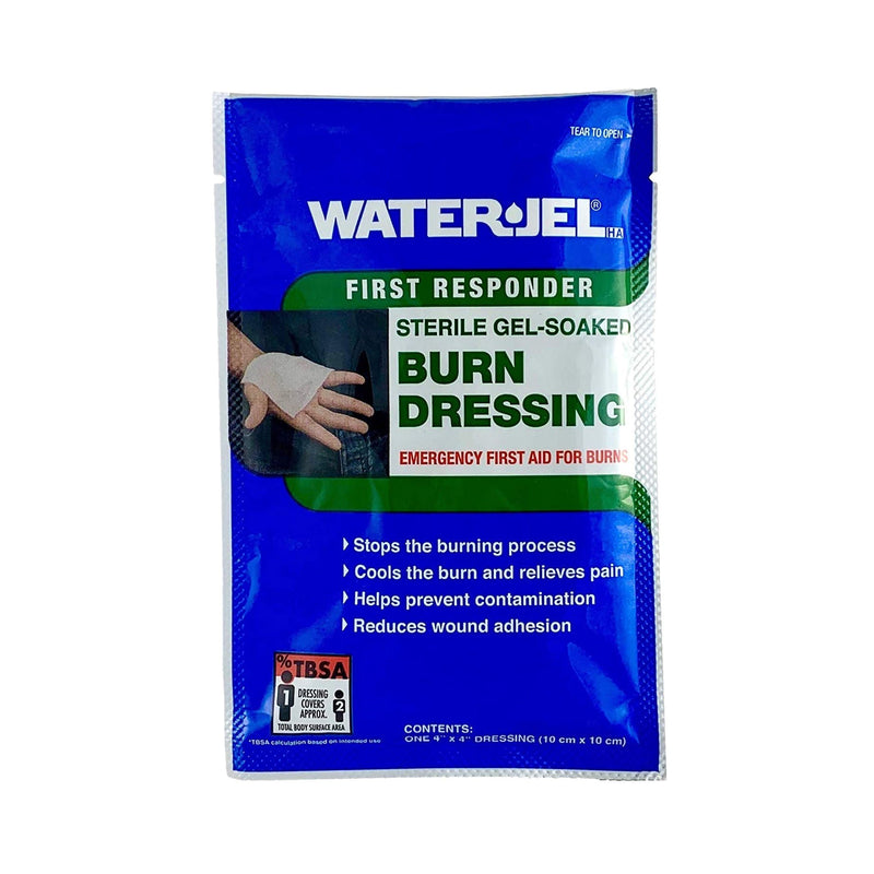 Water-Jel First Responder Burn Dressing, 4 x 4 Inch (Case of 60)
