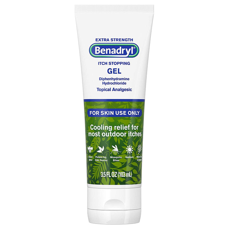 Benadryl Itch Stopping Diphenhydramine Topical Analgesic Gel Extra Strength (Each)