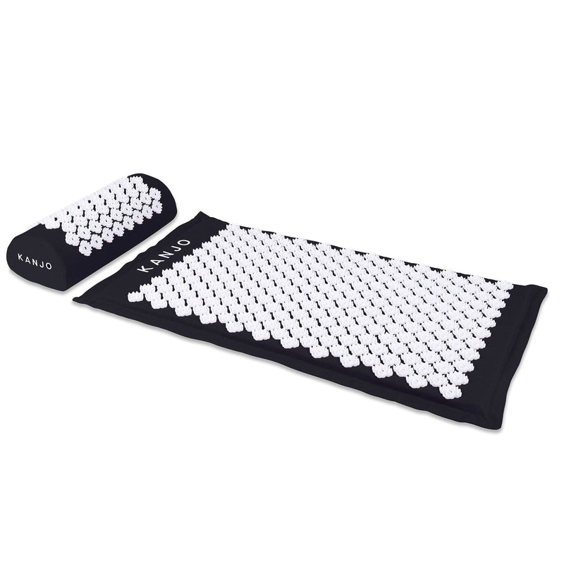 Kanjo Memory Foam Acupressure Mat Set, Black (8/CS)