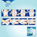 Tena ProSkin Briefs, Super Absorbency, Extra Large (Case of 80) 