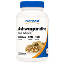 Dietary Supplement nutricost Ashwagandha Root 600 mg Strength Capsule 120 Per Bottle (Case of 1440)